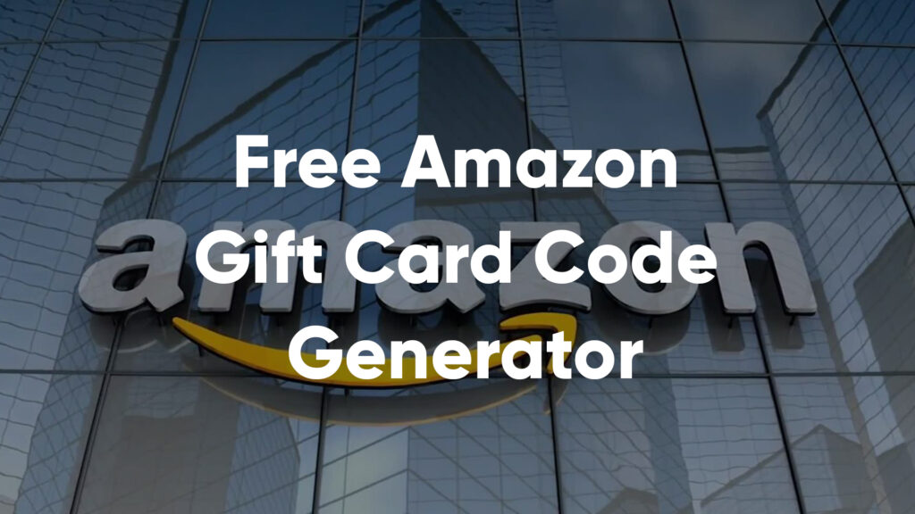 Free Amazon Gift Card Code Generator