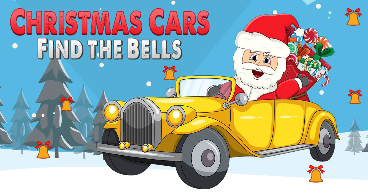 Image Christmas Cars Find the Bells