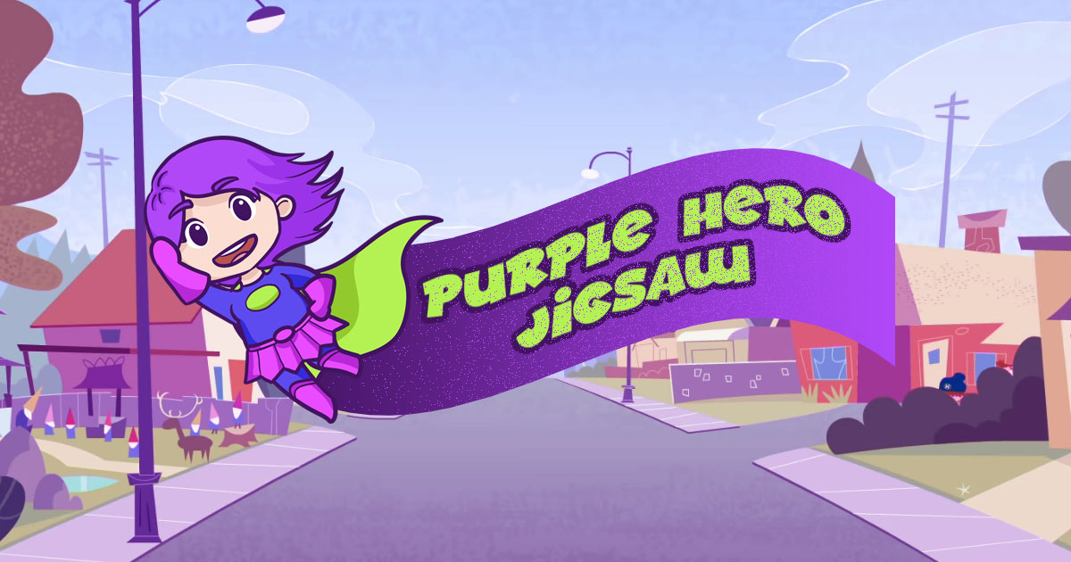 Image Purple Hero Jigsaw