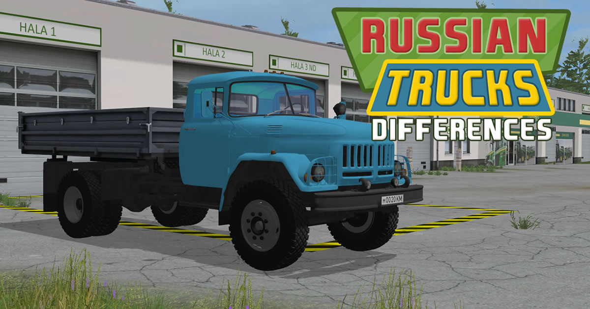 Image Russian Trucks Differences